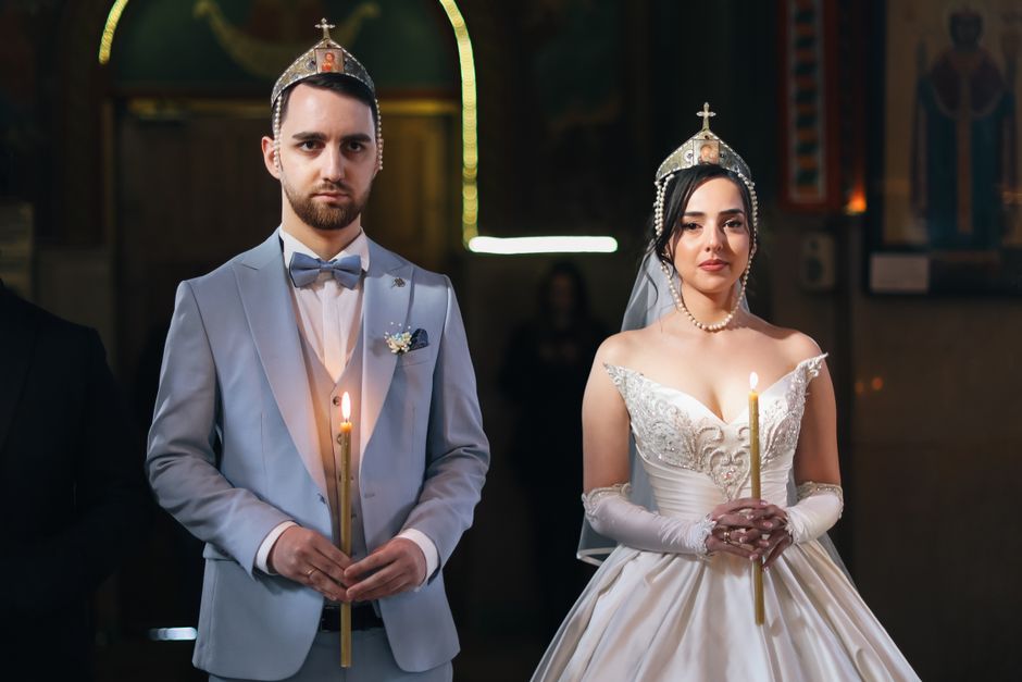 სოფია კვინიკაძე ქორწილის დღეს